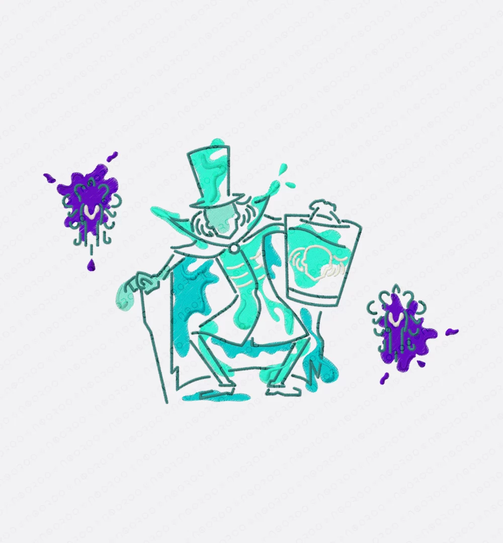 T-shirt brodé | Hatbox Ghost – Image 2