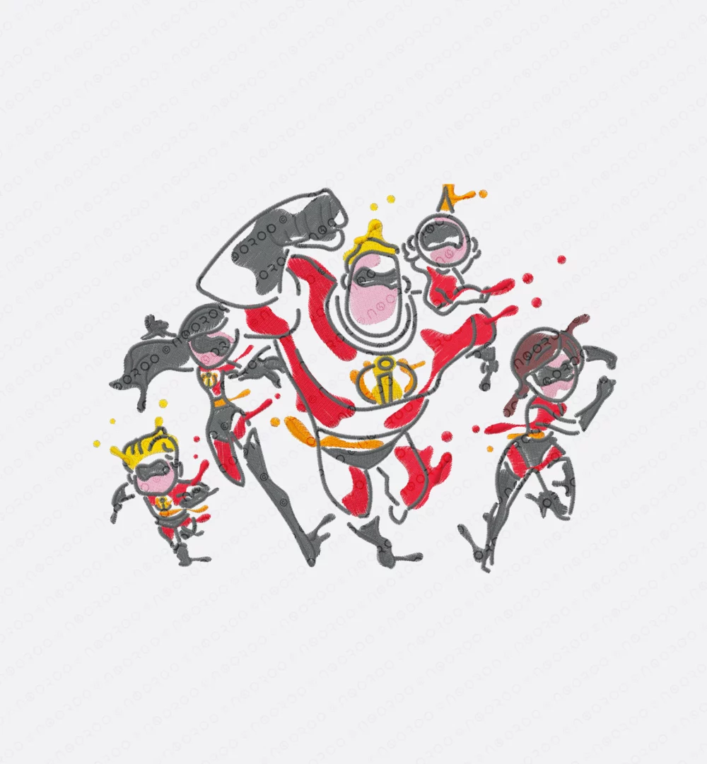 T-shirt brodé | Indestructibles – Image 2