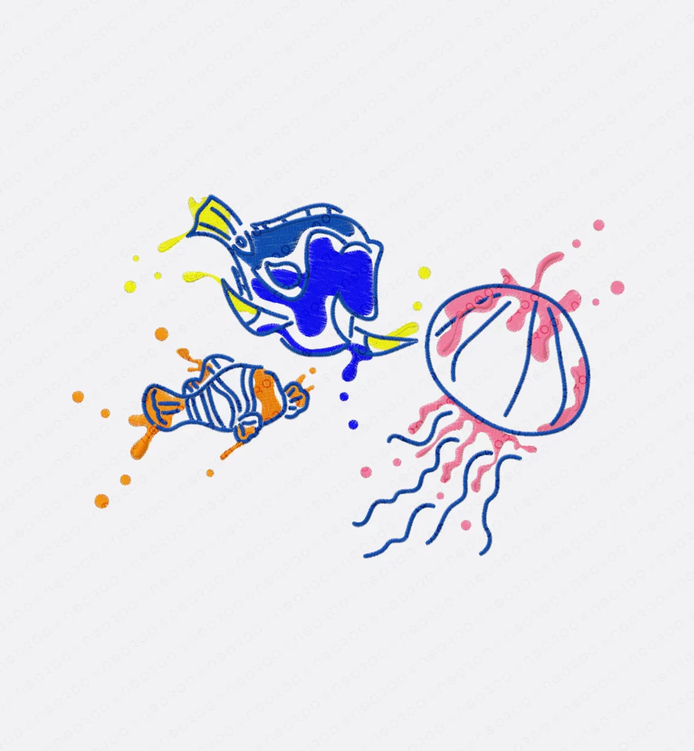 T-shirt brodé | Marin & Dory – Image 2