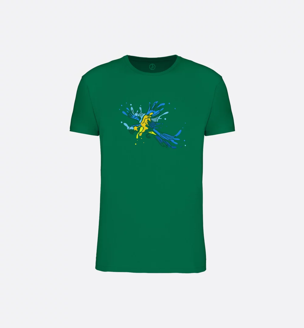 T-shirt brodé | Perroquet