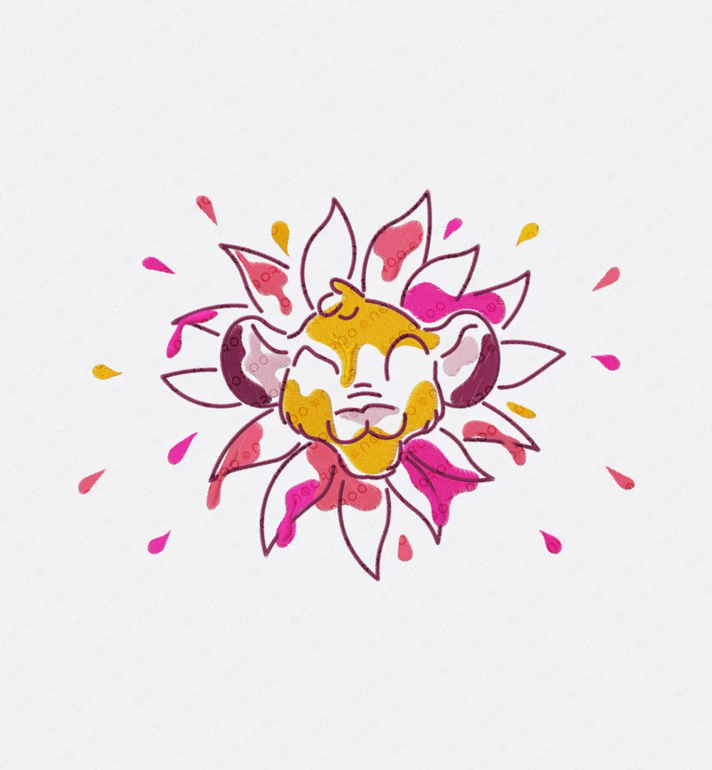 T-shirt brodé | Simba – Image 2