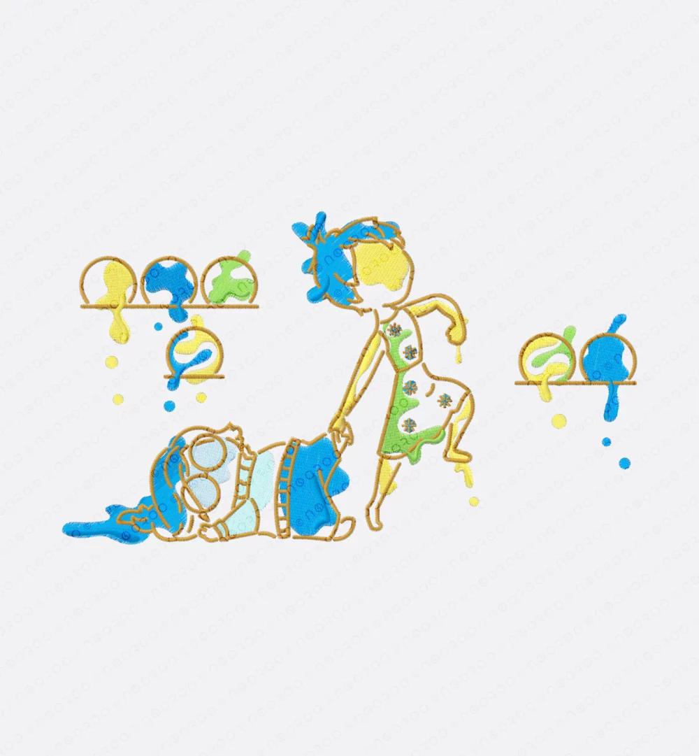 T-shirt brodé | VICE VERSA – Image 2
