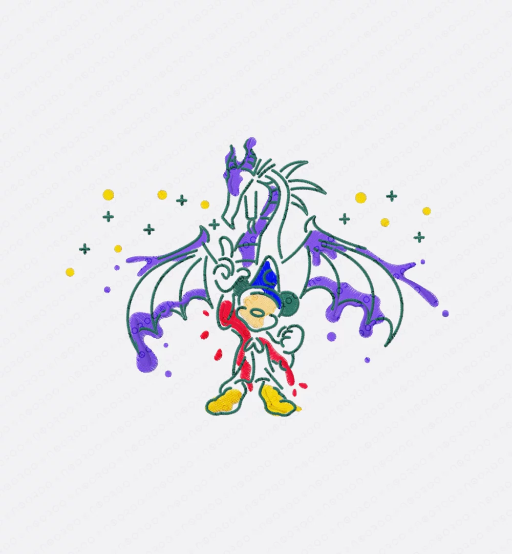 T-shirt brodé | Fantasmic – Image 2
